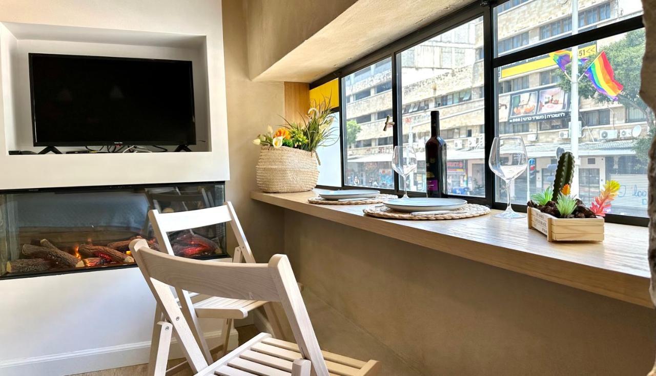 Boutique Apartment In Heart Of Haifa Kültér fotó